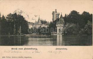 Laxenburg, Franzensburg / castle (wet damage)