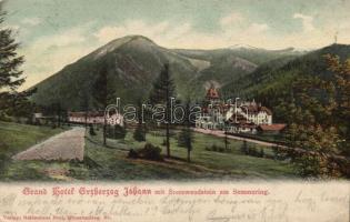 Semmering, Grand Hotel Erzherzog Johann, Sonnwendstein (EK)