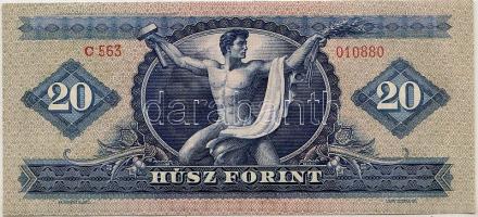 1949. 20Ft T:II+ Csak egyszer hajtva!