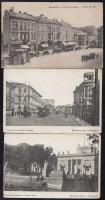 3 db régi, lengyel lap / Polish postcards: 2 Warszawa and Przemysl