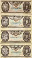 50Ft 1980+1983+1986+1989. 4 klf db T:I