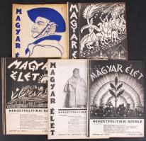 1936-1937 A Magyar Élet: Nemzetpolitikai szemle c. folyóirat első 11 száma