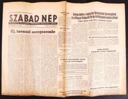 1956. okt. 23. A Szabad Nép aznapi száma