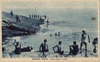 Genova Nervi, beach