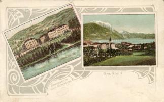 Gmunden sanatorium, litho