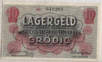 Ausztria Grödig/ hadifogolytábor (I. Világháború) 10H T:I- (pici elvékonyodás)