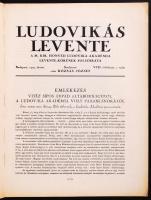 1929 Ludovikás Levente, VIII/június, melléklettel (Hadak Útján)