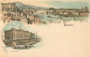 Budapest Grand Hotel Litho hosszúcímzéses (levágott)
