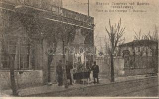 Thessaloniki, Salonique; Place du Roi Georges I. / square (EK)