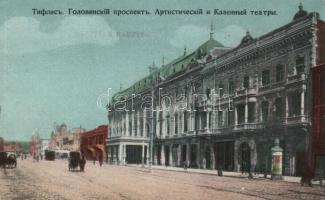 Tbilisi, Tiflis; Rustaveli Theatre