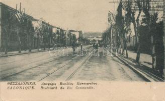 Thessaloniki, Salonique; Constantin boulevard