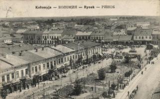 Kolomyia market (pinhole)