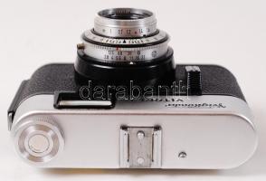 1961-1971 Voigtländer Vitoret fényképezőgép Vaskar f=2,8/50 objektívvel, Prontor 125 zárszerkezettel...