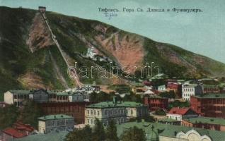 Tbilisi, Tiflis; St David mountain, funicular