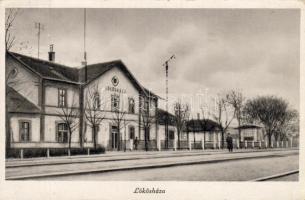 Lökösháza Bahnhof Foto Ak