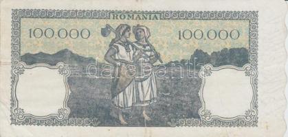 Románia 1945-1947. 100.000L T:III
Romania 1945-1947. 100.000 Lei C:F
