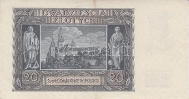 Lengyelország 1930. 5Zl + 1940. 20Zl T:I,II
Poland 1930. 5 Zlotych + 1940. 20 Zlotych C:UNC,XF