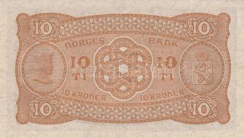 Norvégia 1943. 10K T:II
Norway 1943. 10 Kroner C:XF