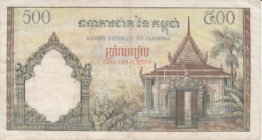 Kambodzsa 1972. 500R T:III
Cambodia 1972. 500 Riels C:F