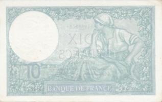 Franciaország 1941. 10Fr T:II
France 1941. 10 Francs C:XF