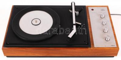 Tesla NZC 071 lemezlejátszó, kopott de jó állapotban, 25×44 cm, m:12 cm