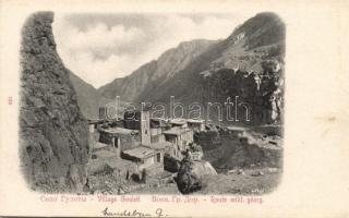 Guleti, village; Georgian military route