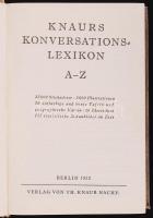 Knaurs Konversations-Lexikon A-Z. 35 000 Stichwörter. 2600 Illustrationen. 70 einfarbige und bunte T...