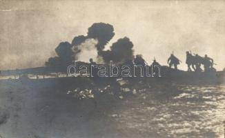 Uher Ödön fotósorozat, a budapesti császári és királyi tüzérezredek hadialbum-, özvegy- és árvaalapjai javára / WWI fighting photo