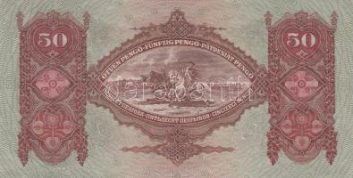 1932. 50P (2x) egymás utáni sorszámmal T:I