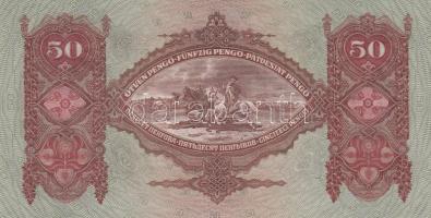 1932. 50P (2x) egymás utáni sorszámmal T:I