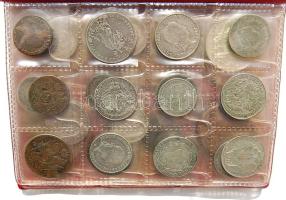 Hagyaték tétel 341db egész világ sok ezüsttel (95db), régi és új, 3 berakóban + 2 dobozban T:1,2,3,4