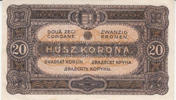 1920. 20f + 50f + 1K + 10K + 20K (2x) kétféle szín T:I,I- + 100K "Orell Füssli Zürich" T:I...