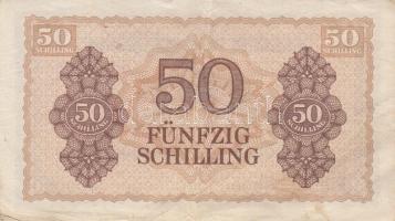 Ausztria / nemzetközi megszállás 1944. 1Sch + 2Sch + 5Sch + 50Sch felülbélyegzéssel + 100Sch felülbé...