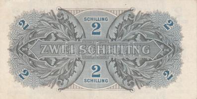 Ausztria / nemzetközi megszállás 1944. 1Sch + 2Sch + 5Sch + 50Sch felülbélyegzéssel + 100Sch felülbé...