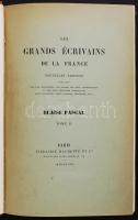 Pascal, Blaise: Oeuvres de - -. Tome I. et II. Nouvelle edition... par M. Prosper Faugere. (Les Gran...