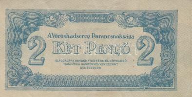 1944. 2P "A Vörös Hadsereg Parancsnoksága" T:III