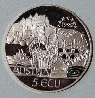 Ausztria 1995. "J. Strauss" 5Ecu T:PP