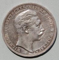 D.Reich/Poroszország 1911. 3M Ag T:2/3