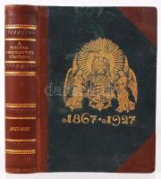 A magyar országgyűlés története 1867-1927. Szerk. Balla Antal. Bp. 1927. Légrády. 540p. Szövegközti illusztrációkkal. Aranyozott kiadói félbőr kötésben.