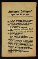 danosházai Jámbor László: A tőzsde élete és közgazdasági jelentősége. Minikönyv. 140p