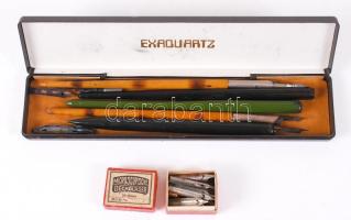 Toll és tollhegy tétel / vintage pens
