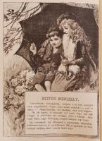 Iskolai emlék-könyv. Budapest é.n. Dolinay Gyula Könyvkiadó Vállalata. Cca 1880, sok képpel, kopott