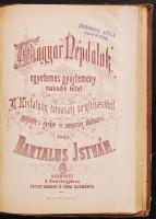 Bartalus István: Magyar Népdalok. Egyetemes gyűjtemény. Budapest 1873. Tettey Nándor és társa. Gerinc, borító sérült