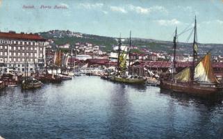 Fiume Susak Porto Baross / port (EK)