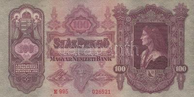 1930. 100P (3x) egymásutáni sorszámmal T:I