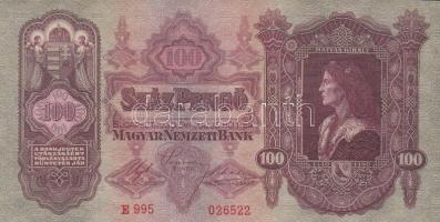 1930. 100P (3x) egymásutáni sorszámmal T:I
