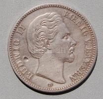 D.Reich/Bajorország 1876. 2M Ag Ludwig II T:3 ü.