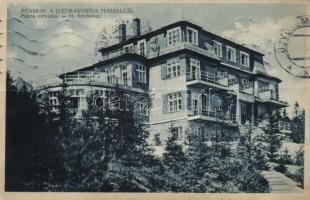 Ótátrafüred Stary Smokovec; Hamalcík pension and sanatorium (fl)