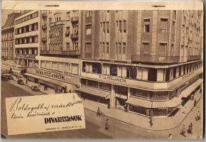 1940 Magyar Divatcsarnok naptár sok reklámmal, jó állapotban