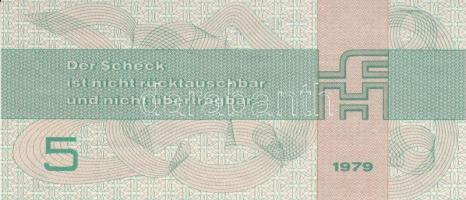 NDK / Forum Aussenhandelgesellschaft 1979. 5M "ZA" T:I
GDR / Foreign Exchange Certificates...